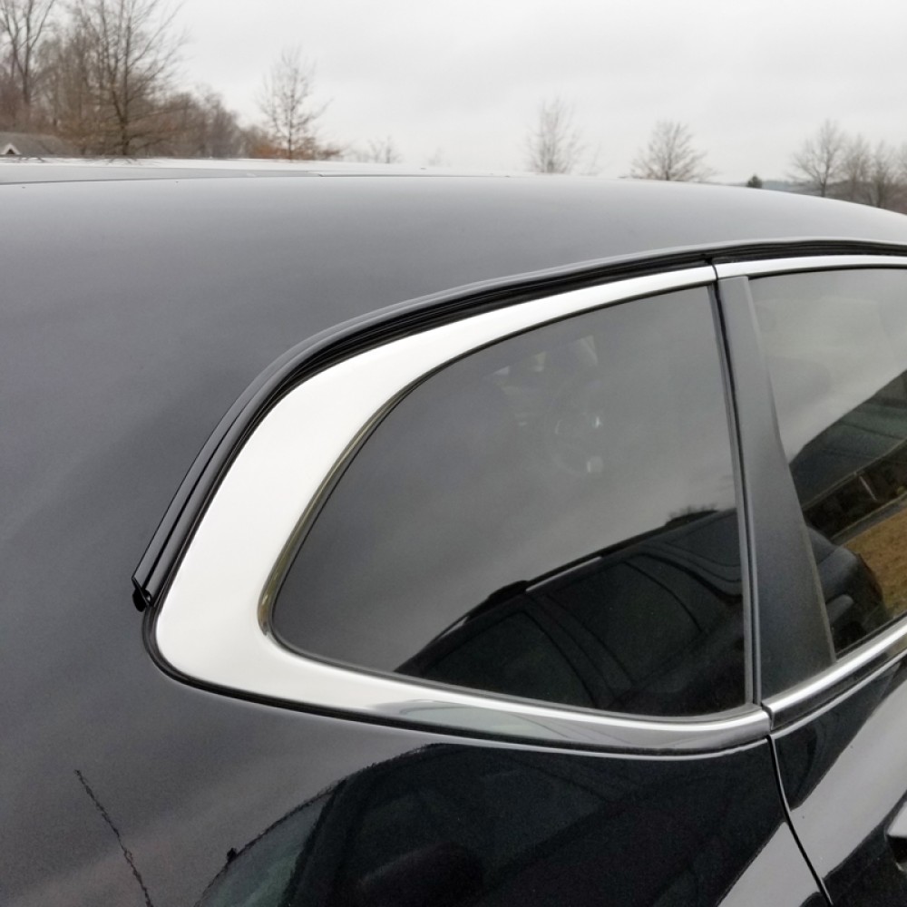 Drip Rail Rain Gutter Guards; Two 10' Pieces 9/16” Wide,